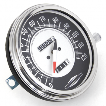 MILES-PER-HOUR SPEEDO FOR 1962-1983 BIG TWIN